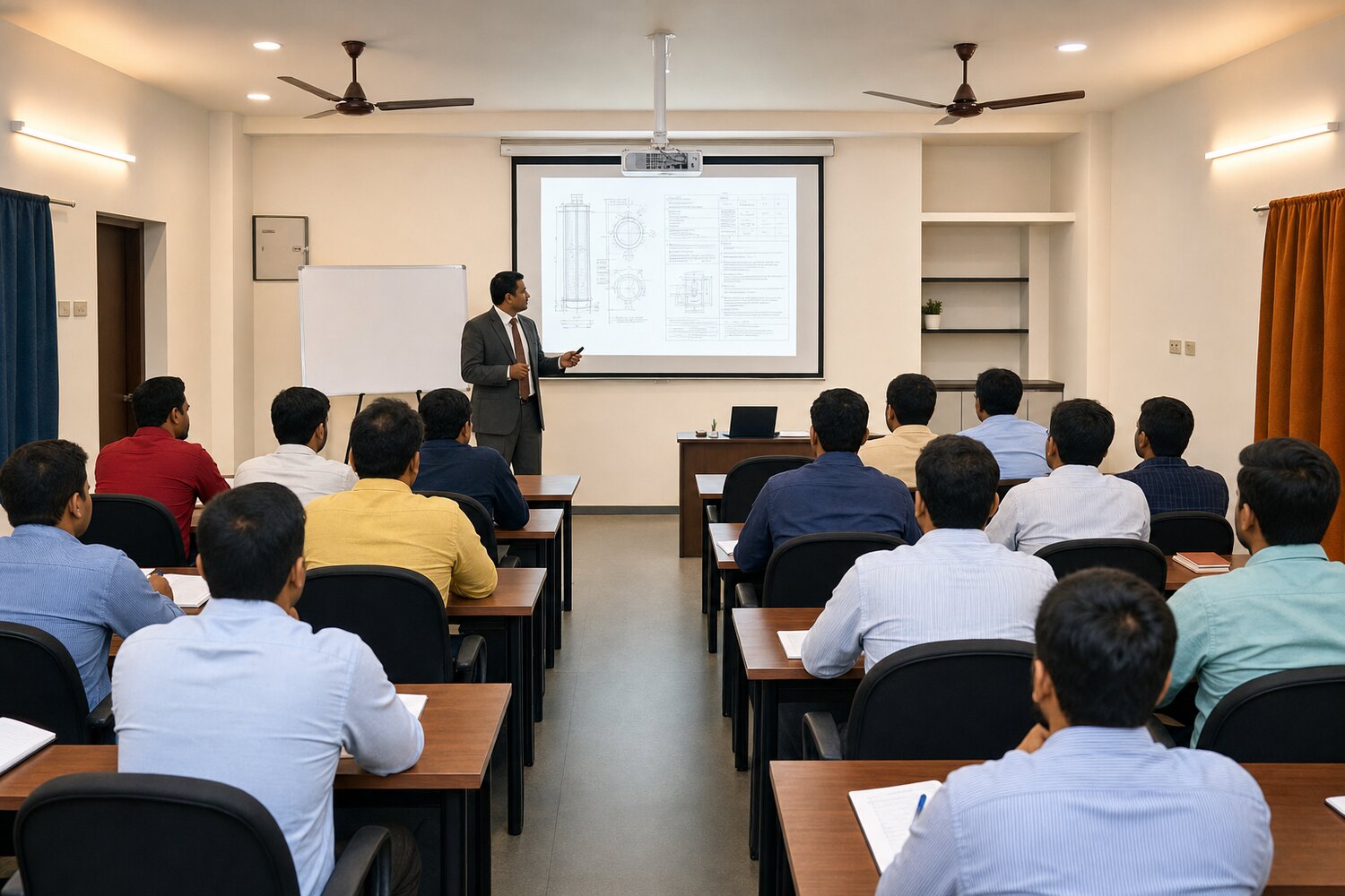 An API technical training session in progress