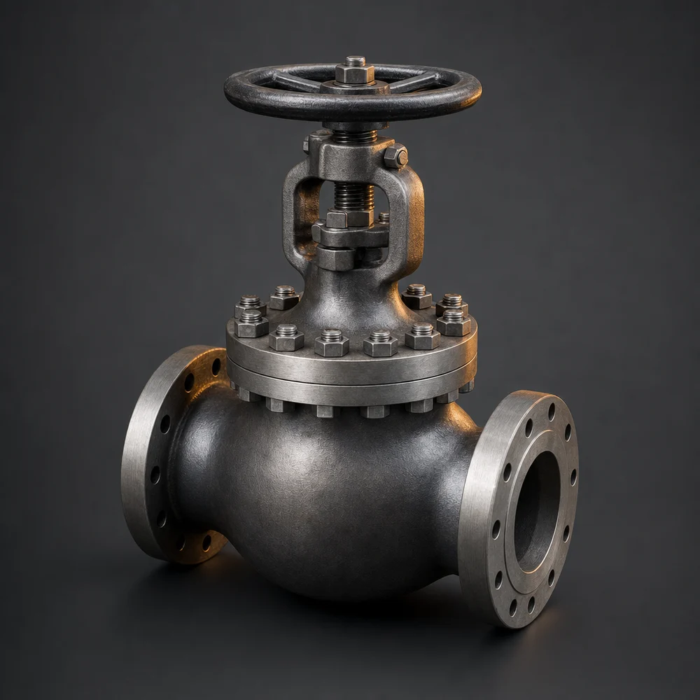 Cast steel globe valve
